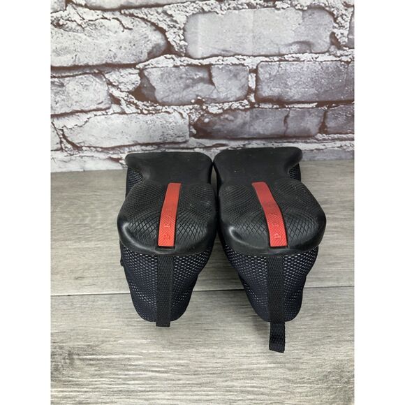 Prada Sport Black Mesh Synthetic Drawstring Driving Shoes Women Sz 38.5EU/8M US - Picture 11 of 16